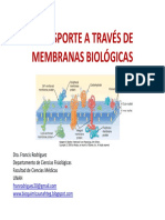 3 - Transporte A Través de Membranas Biológicas