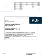 E3c Enseignement Scientifique Terminale 05469 Sujet Officiel