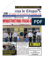 Periódico Noticias de Chiapas, Edición Virtual Martes 01 de Febrero de 2022