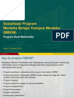 MBKM Program Studi Matematika UNPAR