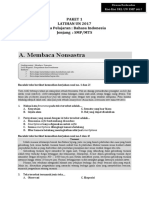 Paket 1 Latihan Un SMP 2017 Bahasa Indonesia PDF Free
