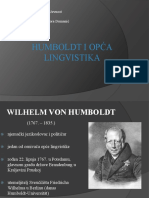 Humboldt I Opća Lingvistika 1