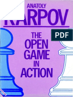 The Open Game in Action - Karpov