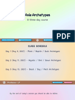 Axie Archetypes: A Three-Day Course
