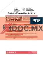 Xdoc - MX Costos de Produccion y Servicios