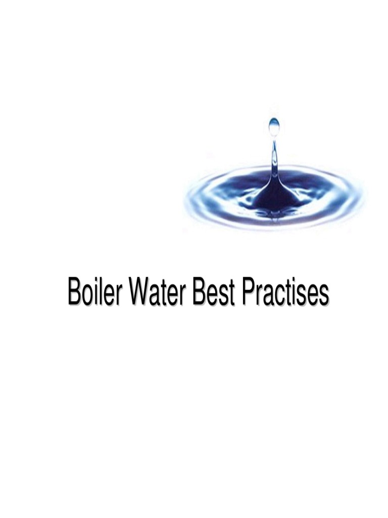 Boiler Best Practices PDF Chelation Physical Sciences