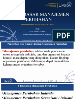 Power Point UMSIDA - DASAR DASAR MANAJEMEN PERUBAHAN