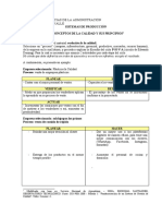 Sistemas de producción - Conceptos y principios de calidad