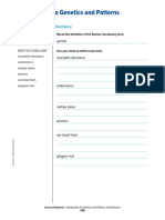 Complex Patterns of Inheritance Notebook