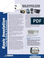 Basic Insulation Testing