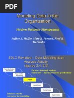 Modeling Data in The Organization