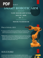 Presentation Pick and Place Robo Arm 3d Printed