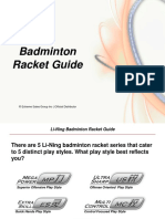 LN Badminton Racket Guide