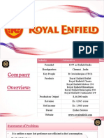 Royal Enfield consumer research