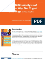 A Stylistic Analysis of Maya Angelou's I Know Why The Caged Bird Sings