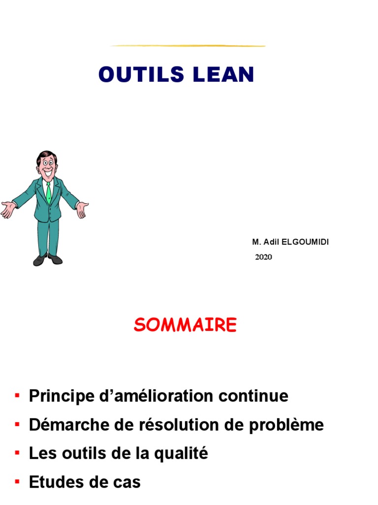 Outils Lean pour l'Amélioration Continue | PDF | Système de management ...