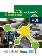 Implementación de Sistemas de Biodigestión