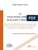 Evaluación Ambiental de Planes y Programas