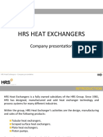 Hrs Heat Exchangers: Company Presentation