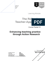 The Reflective Teacher-Apprentice: Enhancing Teaching Practice Through Action Research