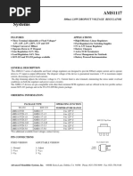 Advanced Monolithic Systems: 800ma Low Dropout Voltage Regulator