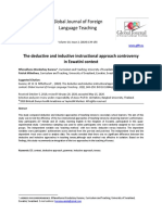 Global Journal of Foreign Language Teaching