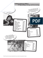 H14 Why Do Our Spending Patterns Differ? 3.4 Spending, Saving and Borrowing