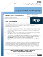 Managing body pain from fibromyalgia