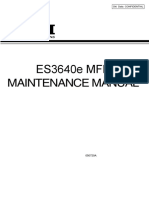 ES3640e MFP: Maintenance Manual