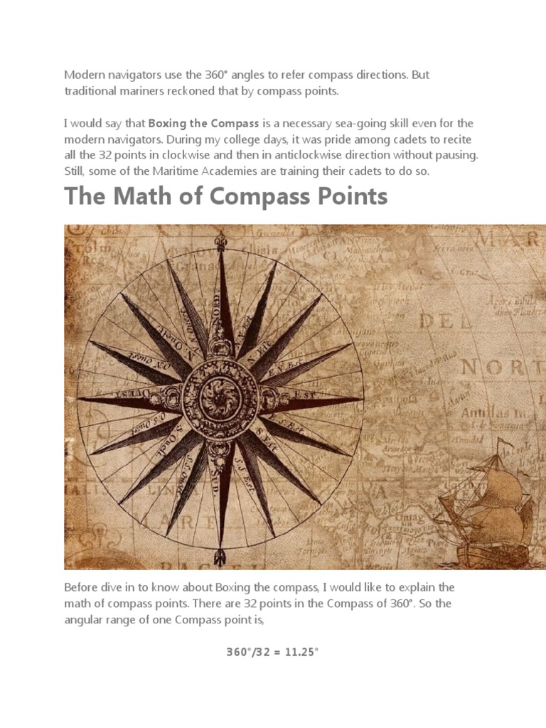 Boxing of Compass PDF Angle Rotation