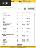 Hemogram Test Name Units Results Bio. Ref. Interval: Page 1 of 6