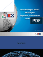 Functioning of Power Exchanges:: Regulation, Development and Products