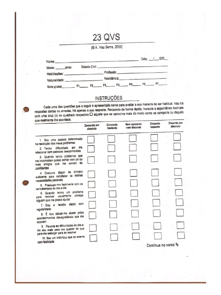 23 QVS | PDF