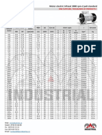 Specificatii Tehnice Motoare Electrice Trifazate 3000 Rpm 2 Poli Standard