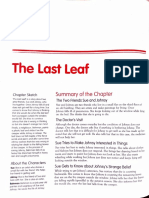 The Last Leaf: Summary of The Chapter