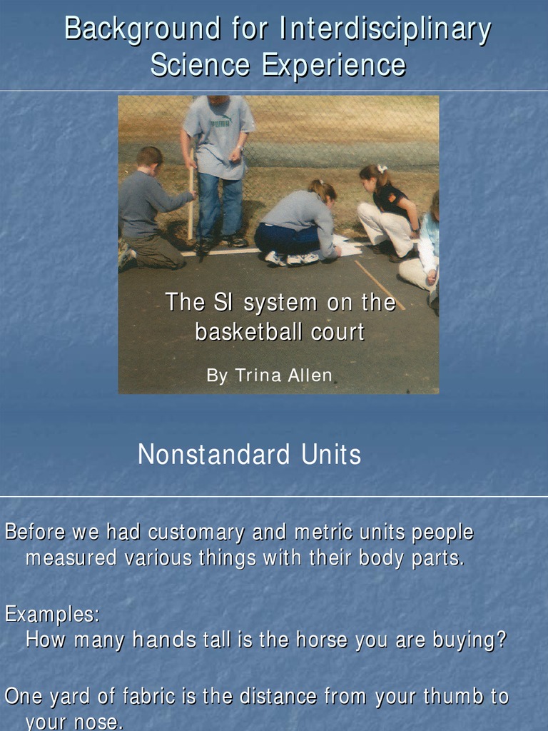 Background For Interdisciplinary Science Experience | PDF ...