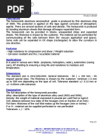 Aluminum Channel Size Specifications | PDF | Structural Engineering