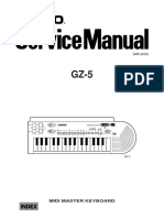 Teclado Casio GZ5 Service Manual