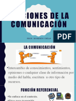 Funciones de La Comunicación