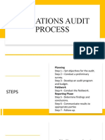 Ob - Lesson6 - Operations Audit Process