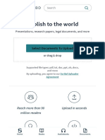 Publish To The World: Presentations, Research Papers, Legal Documents, and More