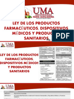 Ley de Prod Farma, Dispositivos Médicos y Prod. Sanitarios