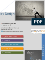 Mature by Design: Werner Meyer, PHD