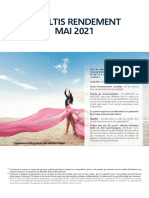 Brochure Commerciale EXCELTIS Rendement Mai 2021