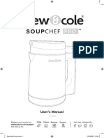 Drew & Cole 01371 Soup Chef Pro Manual en