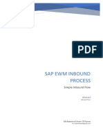 SAP EWM Inbound Process