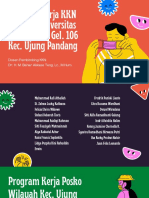 Program Kerja Posko Ujung Pandang