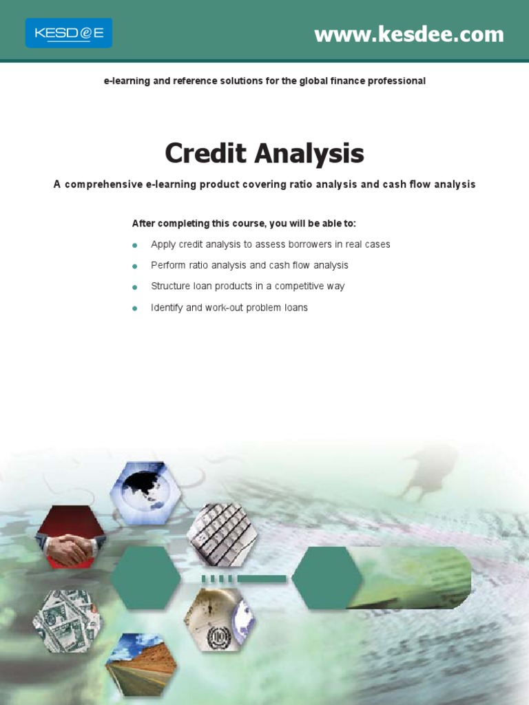 Credit Analysis: A Comprehensive E-Learning Product Covering Ratio ...