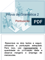 Prova de Gramática 2