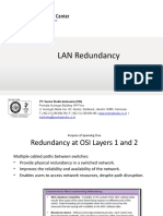LAN Redundancy: PT. Sentra Studia Indonesia (SSI)